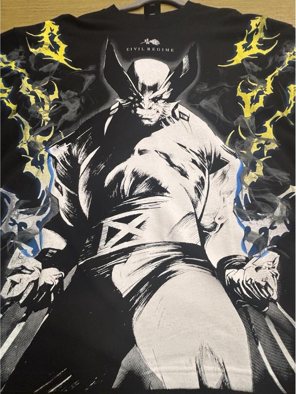 Civil Regime Claws of Rage NWT XL Black Tee Shirt 2026